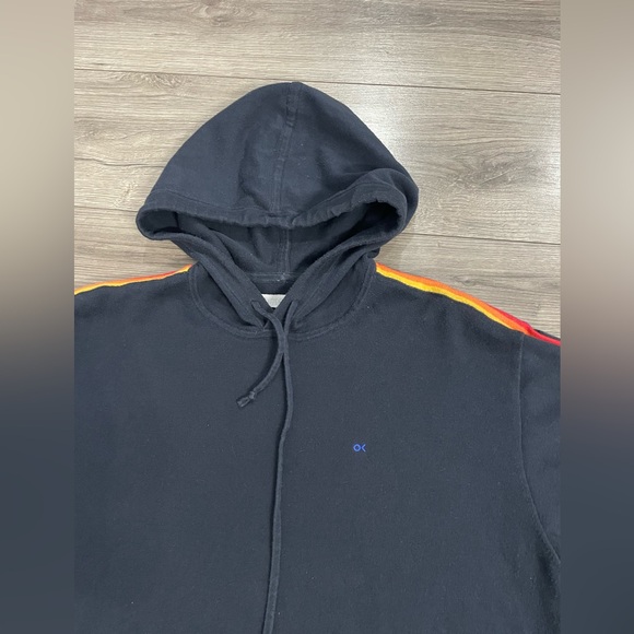 Outerknown Black Sweater with Rainbow Stripes - Picture 5 of 9